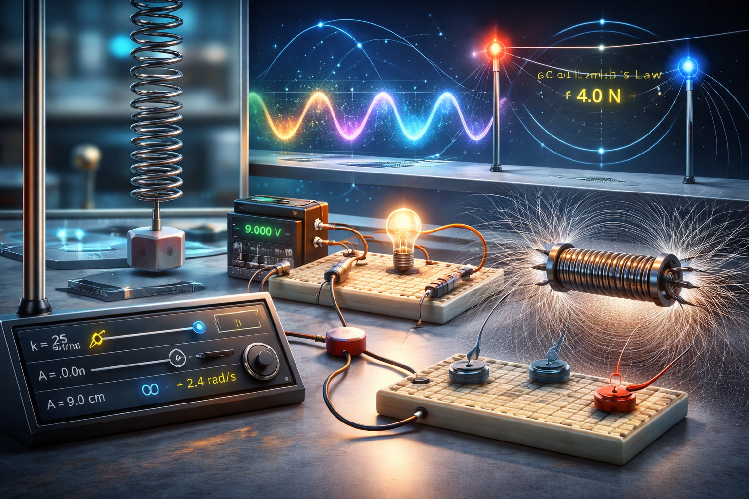 Sistema masa-resorte (Movimiento Armónico Simple)